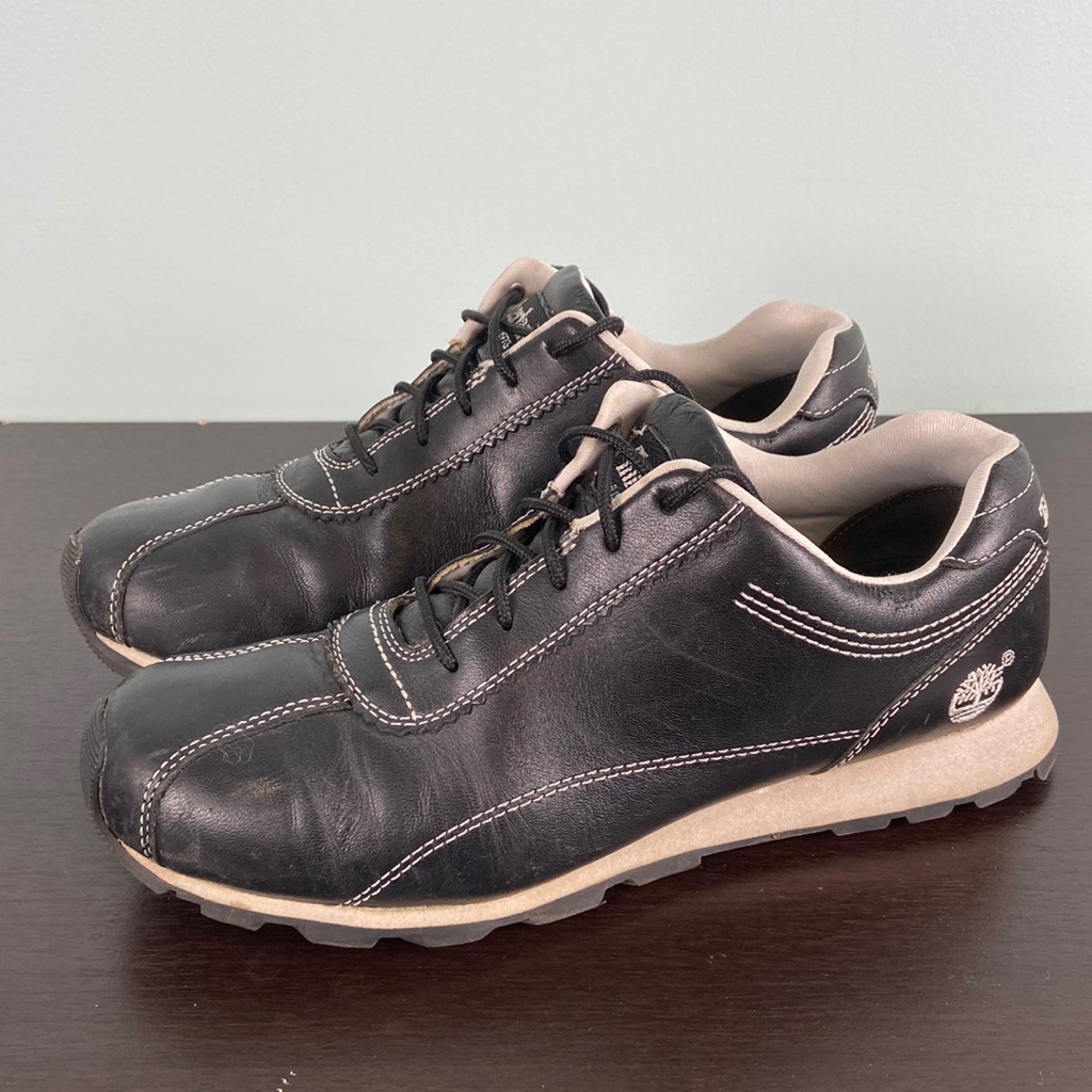 Timberland Women’s Leather Walking Shoes, Size 8